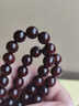 龍隐正宗小叶紫檀手串男女士款文玩手链檀香木佛珠子转运正品高端情侣 带金星款8mm*108颗（京仓速发） 实拍图