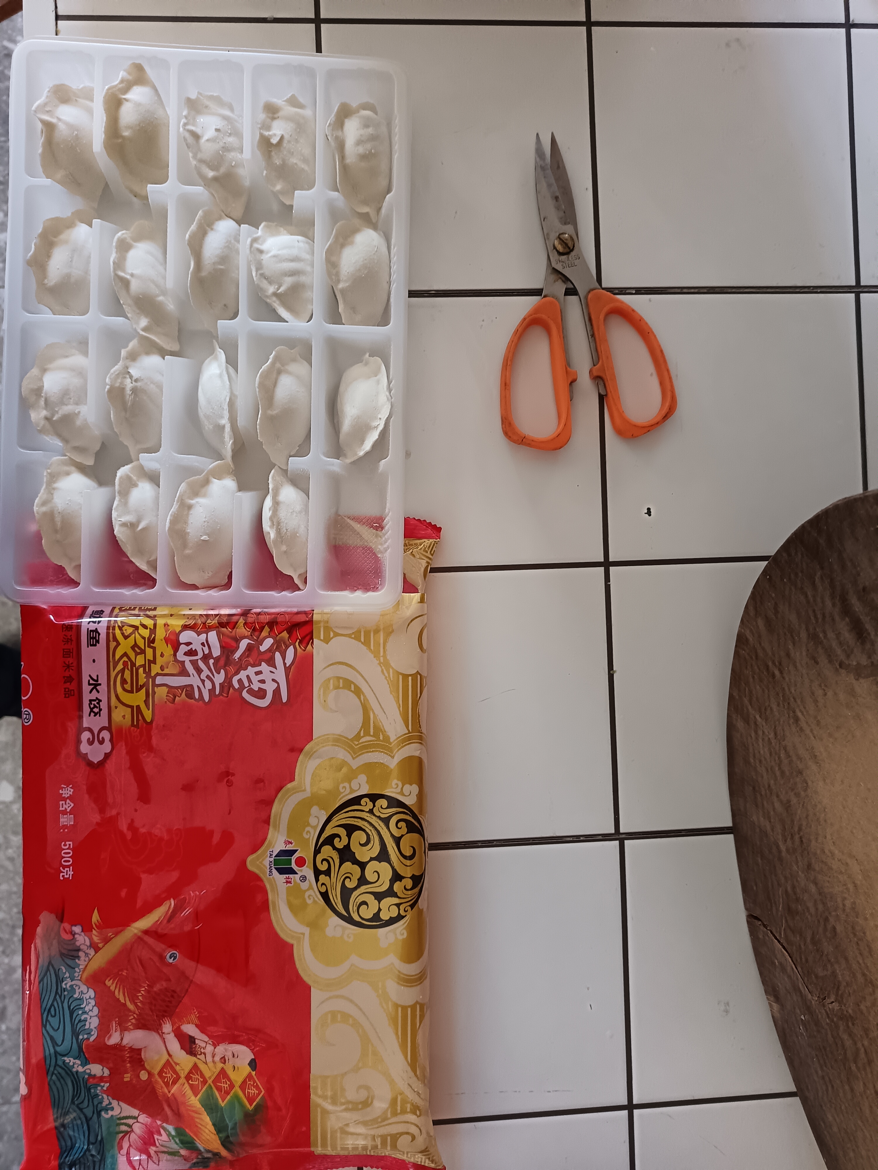 泰祥鲅鱼水饺不含猪肉500g/袋大馅鲅鱼马鲛鱼胶东特色非物质文化遗产 500g*3袋 实拍图