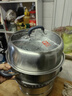 康巴赫蒸锅304不锈钢蒸笼食品级双层汤锅家用蒸煮炖燃气灶电磁炉通用 【升级防烫｜加厚304】 3层 30cm 实拍图
