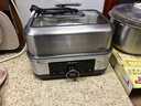 东菱（Donlim）电蒸锅炖蒸一体多功能蒸汽锅双层不锈钢 家用3-4人大容量陶瓷汽锅鸡高温速蒸预约保温蒸箱DL-1005 实拍图