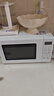 美的（Midea）变频小清新微波炉 液晶屏幕 磨砂面板 小型20L家用 匠心工艺（PM2002） 实拍图