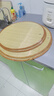 拜杰 饺子垫盖帘40+44cm套装 家用圆形双层竹制水饺盘饺子帘 实拍图