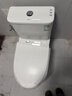 九牧（JOMOO）马桶 家用虹吸式马桶大冲力节水坐便器 防臭瞬冲 易洁抗菌马桶 行业爆款-双旋暴风冲11370-400坑 实拍图