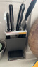 美厨物语厨房刀架置物架台面刀具收纳架不锈钢菜刀架刀铲置物架收纳架 实拍图