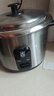 三角牌（Triangle）电饭煲家用不锈钢电饭锅3L煮饭锅2-3人老式电饭煲304不锈钢胆米饭锅带蒸笼TG-Z30X12Z 实拍图