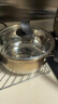 炊大皇 奶锅 304不锈钢小汤锅 18cm 无涂层泡面锅热奶锅 煮奶婴儿辅食锅 实拍图