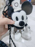 迪士尼（Disney）米奇黑白复古挂件可爱小玩偶毛绒玩具钥匙链送闺蜜的生日礼物女孩 实拍图