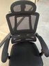 南皇人体工学椅护腰电脑椅久坐不累办公椅电竞椅男可调节腰靠学习后躺 悬浮双背升降黑-4级气杆-尼龙脚-搁脚-155°无极后躺 120-155度(含) 联动扶手 实拍图