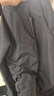 主意范（ZHUYIFAN）夹克男三防飞行秋冬加绒加厚整套棒球服羽绒外套短款工装冲锋衣潮 黑色夹克 XL 130-150斤 实拍图