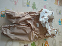 9i9宝宝罩衣秋冬一体加厚防脏防水条绒卡通连体爬服可外穿A193 实拍图