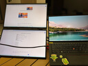 雕塑家15.6英寸4K超清双屏便携式显示器可折叠 100%sRGB AI滤蓝光办公炒股票 电脑笔记本扩展副屏MU156LA 实拍图