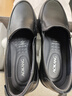 奥康（Aokang）官方春秋季流行商务休闲皮鞋男士舒适百搭一脚蹬鞋子男黑42码 实拍图