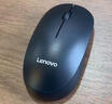 联想（Lenovo）无线鼠标 办公鼠标便携鼠标 笔记本鼠标 电脑鼠标 M100黑 带无线2.4G接收器 实拍图