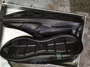 蜘蛛王皮鞋男冬季加绒保暖休闲牛皮一脚蹬中年爸爸鞋 黑色（加绒） 43 实拍图