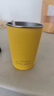 京东京造不锈钢水杯 马克杯 家用户外便携轻量水杯子套装闪电黄两个装 实拍图