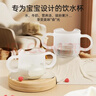 taoqibaby婴儿学饮杯硅胶儿童敞口饮水杯宝宝牛奶杯双耳水杯150ml 实拍图