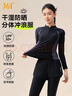 361°游泳衣女士分体长袖长裤防晒保守冲浪潜水服沙滩水母衣泳装2件套 实拍图