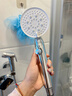 iLeddog【德国】淋浴花洒喷头带软管一套家用增压浴室洗澡手持加压莲蓬头 【银色】增压花洒喷头 五档强劲大水丨畅享酒店式淋浴 实拍图