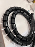 山泽包线管束线管 1.5米 直径30mm 电线收纳管理线器 固定整理绕线器电脑汽车电源线保护套LX-30 实拍图