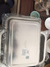 美厨（MAXCOOK）304不锈钢盘子方盘 加深方盘长方形餐盘 烧烤托盘27cm MCFT6579 实拍图
