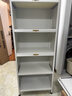 族臣落地柜橱柜家用冰箱侧上翻门锅具储物柜厨房置物架防尘收纳柜 轮子*需要可自行购买【找客服可领取评价奖励】 实拍图