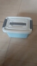 塑料收纳箱家用加大容量整理储物箱子多功能装衣服玩具收纳盒 北欧蓝专享 24*18*14cm 【不带轮】 实拍图