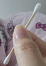 妙倩双头化妆棉签棒掏耳盒装成人木竹棒独立包装不掉毛美容挖耳清洁 常规款 500枚 【圆头+圆头】 实拍图