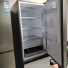 海尔（Haier）「真省电」310L三门冰箱黑金净化一级能效风冷无霜BCD-310WGHD3E7WV(银)国家补贴 实拍图
