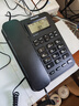 飞利浦（PHILIPS）有绳电话机座机 固定电话 办公家用 双接口 免电池 免提通话 一键拨号 黑名单 TD2815 黑色 实拍图