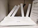 普联（TP-LINK）全屋路由器AX3000 子母路由分布式1母3子（独立包装）千兆无线双频大户型易展有线无线均可组网 实拍图