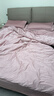 京东京造100支长绒棉床上四件套 植素超柔贡缎轻奢床单被套床品套件抗菌 1.8米床银灰香槟 实拍图