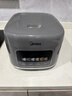 美的（Midea）电饭煲大布丁0涂层电饭锅4升316L不锈钢内胆3-4人家用多功能无涂层微压智能预约RE487S品牌官方 实拍图