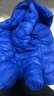 361°儿童轻薄羽绒服25冬男女中大童防风保暖外套N32341901 蓝150 实拍图