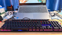 雷柏（Rapoo）V500PRO 有线背光机械键盘 104键全尺寸游戏电竞笔记本电脑多媒体办公吃鸡全键无冲键盘 茶轴 实拍图
