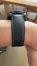 威千图适用华为手表表带真皮GT6/6pro/GT5/5pro/Watch5/4/4pro/3/3pro/GT4/3/2运动表带腕带男【黑色】 实拍图