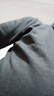 罗蒙（ROMON）鹅绒羽绒服男中长款26年保暖外套中老年高端休闲京东自营黑色3XL 实拍图
