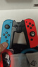 毕亚兹 Switch手柄握把充电器Joy-Con手柄充电器握把边冲边玩支持带壳使用-黑色 支持Switch/OLED全版本 实拍图