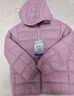 迷你巴拉儿童羽绒服男女童厚款保暖连帽棉服防风保暖羽绒外套【防水透湿】 粉紫70005 【白鸭绒-1000+洁净度】 120 【充绒量46.4g】 实拍图