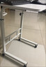 安尔雅电脑桌可移动现代简约小户型家用可升降小桌子 80x40CM纯白色 实拍图