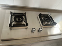 樱花（SAKURA）燃气灶 5.0kW大火力 不锈钢灶液化气灶煤气灶双灶具 台嵌两用 JSA12液化气 实拍图