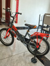 凤凰（Phoenix）儿童自行车宝宝脚踏车儿童折叠自行车3-8岁童车  陆寻  灰色18寸 实拍图