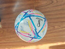 【高颜值校园新款】升级加厚卡塔尔世界杯5号球正版足球标准足球 红条足球卡塔尔世界杯5号正版 打气筒+气针+球网 实拍图