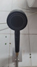 海立增压花洒喷头浴室洗澡淋浴头手持高加压莲蓬头黑色单头ZH241 实拍图