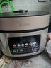 美的（Midea）电饭煲电饭锅4-5人家用5升大容量 炫彩大屏金属机身大火力煮饭锅智能预约微压MB-RE517 实拍图
