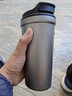 京东京造 钛健康咖啡杯【内外纯钛】保温便携随行高档送礼水杯 灰520ml 实拍图