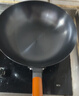 美的（Midea）铁锅炒锅 无涂层精铁炒菜锅煎锅家用燃气灶电磁炉通用礼品 实拍图