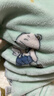 南极人（Nanjiren）婴儿分腿睡袋春秋冬法兰绒家居服儿童防踢被子宝宝珊瑚绒睡衣80cm 实拍图