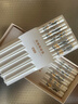 双枪家用陶瓷筷子食品接触级抗菌防霉 万里长城10双 高档礼盒装 实拍图