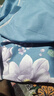 100%全棉被套单件纯棉150x200学生宿舍1.2m被罩单双人180x200x230 清丽花香 200*230cm100%纯棉被套 假一赔十 实拍图