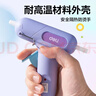 得力20W热熔胶枪胶棒儿童手工DIY套装美术作业制作家用高粘热融棒开学毕业制作 紫色新年礼物 实拍图